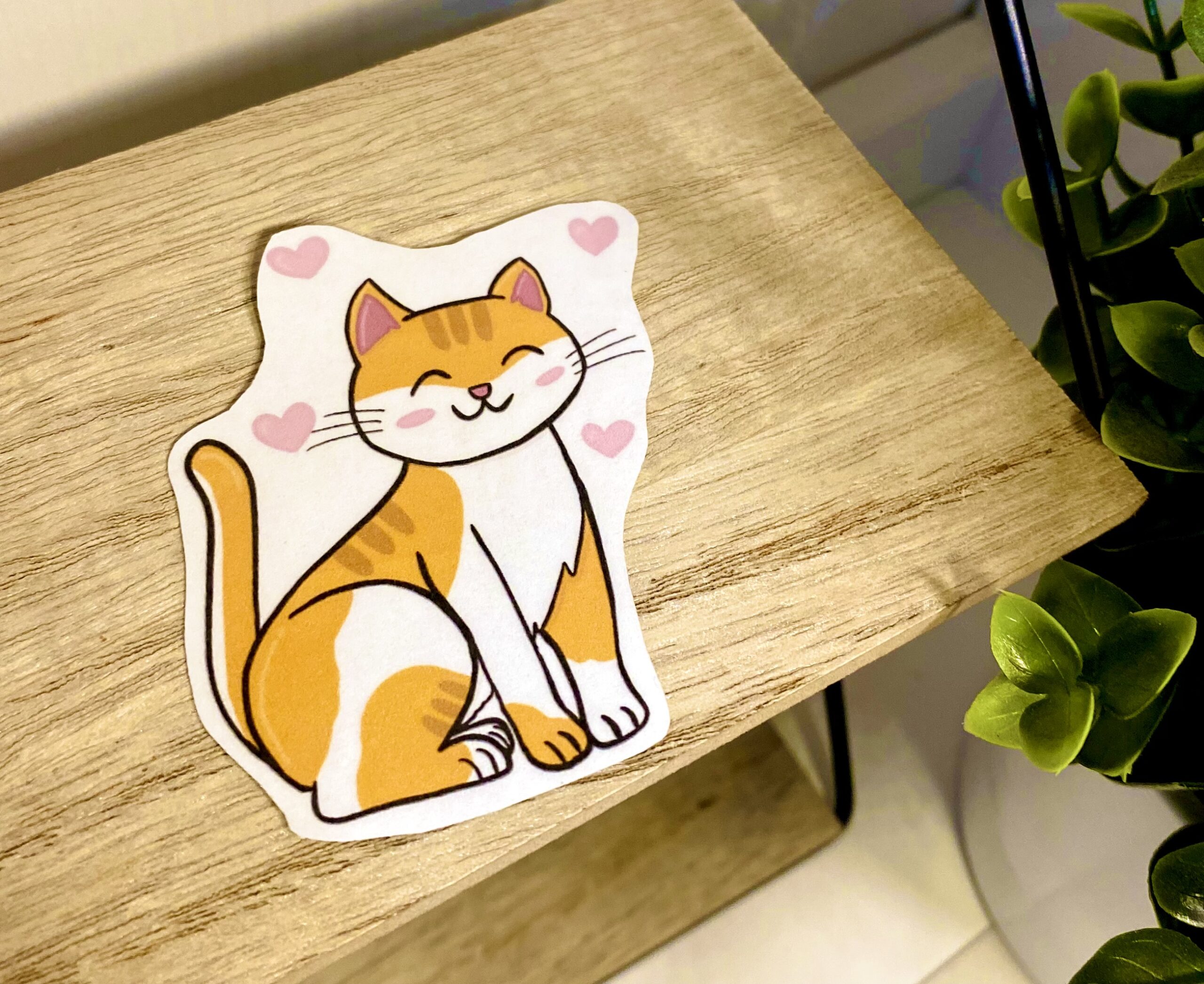Love Cat Sticker