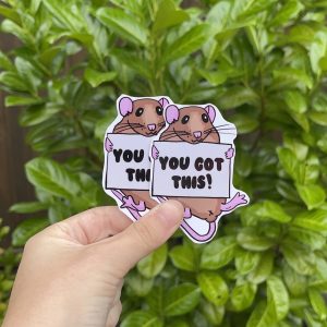 "You got this" Rat