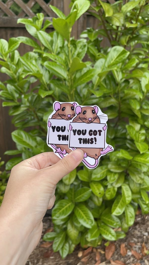 "You got this" Rat
