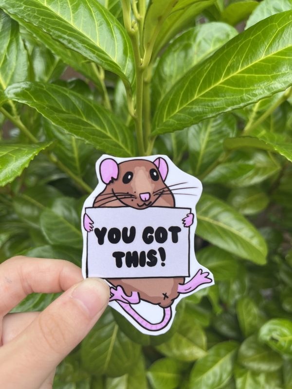"You got this" Rat - Image 2